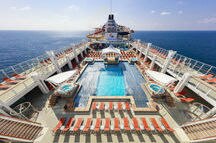 Swimming Pool at the Deck at the Genting Dream Cruise Swimming Pool at the Deck at the Genting Dream Cruise
